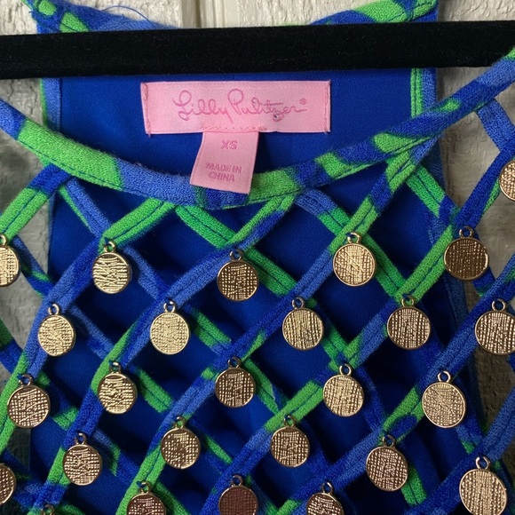 Lilly Pulitzer Reezy Strappy slip dress. Size XS. - Picture 3 of 6